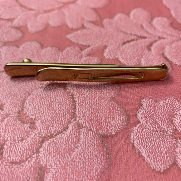 Vintage Swank Baseball Bat Tie Bar - Picture 3 of 3